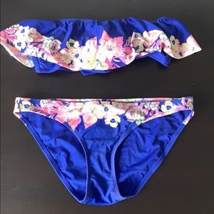 Matching bikini bathing suit